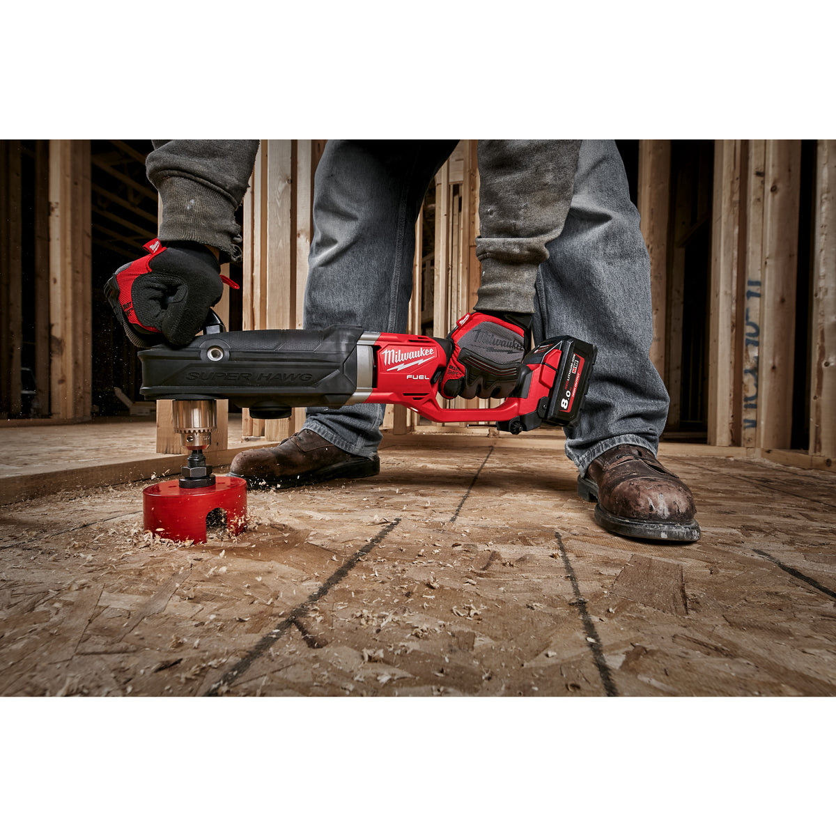 Milwaukee Taladro angular M18 FUEL™ SUPER HAWG®, 2 velocidades, par máximo 122Nm M18FRAD2-0 — imagen 3