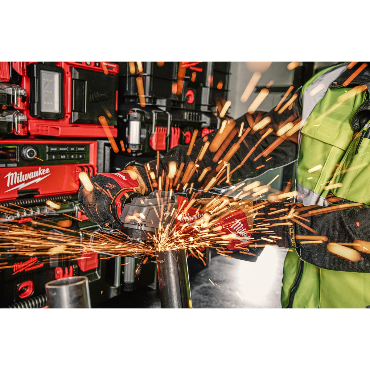Milwaukee Powerpack M18FPP2E3-502X (M18FPD3 + M18FSAG125X) — imagen 3