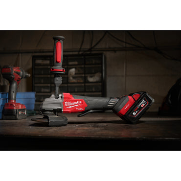 Milwaukee Amoladora angular de seguridad M18 FUEL™ ONE-KEY™, diámetro del disco 125mm M18FSAGSVO125X-502X — imagen 2