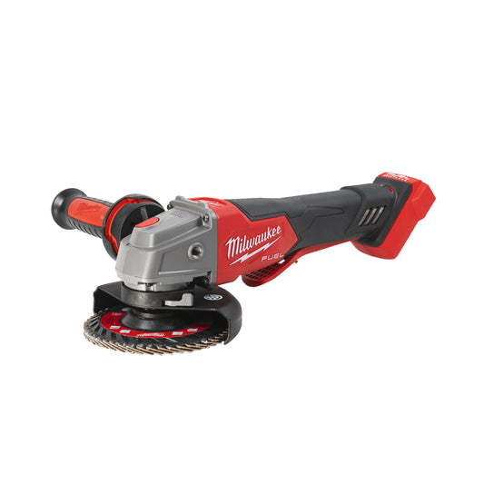 Milwaukee Amoladora angular M18 FUEL™, diámetro del disco 115mm, freno RAPIDSTOP™ M18FSAGV115XPDB-0X