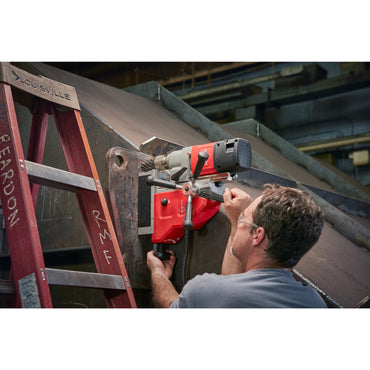 Milwaukee Taladro magnético con imán permanente, motor de 1200W, potencia magnética de 8890N MDP41 — imagen 2