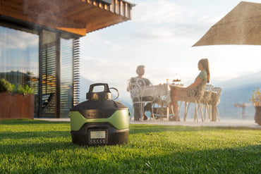 Stocker Geyser Nebulizador Antimosquitos 4 L — Batería Li-Ion 12 V Programable, Difusión 360° Jardín