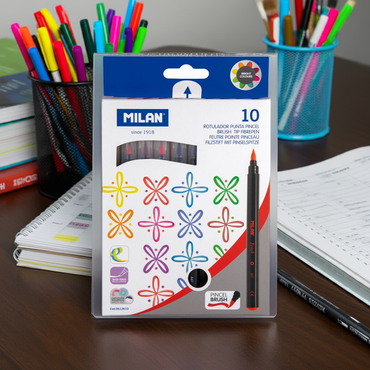10 Milan Pinselspitzenmarker