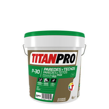 Pintura Acrílica Antimoho Titan Pro P30