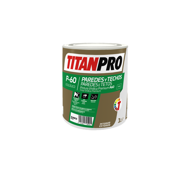 Titan Pro P60 Ökologische Premium-Vinylfarbe