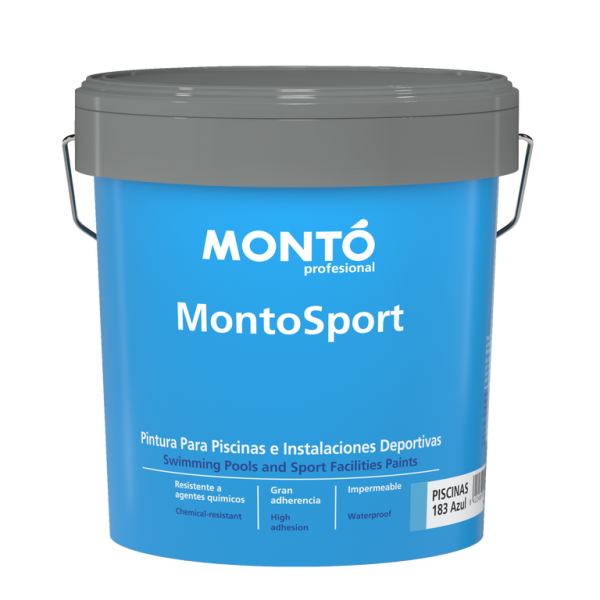 Pintura para Piscinas Agua Azul MONTO | Resistente al Agua Clorada y a la Exposición Solar