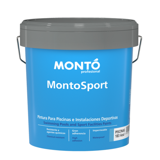 Pintura para Piscinas Agua Azul MONTO | Resistente al Agua Clorada y a la Exposición Solar