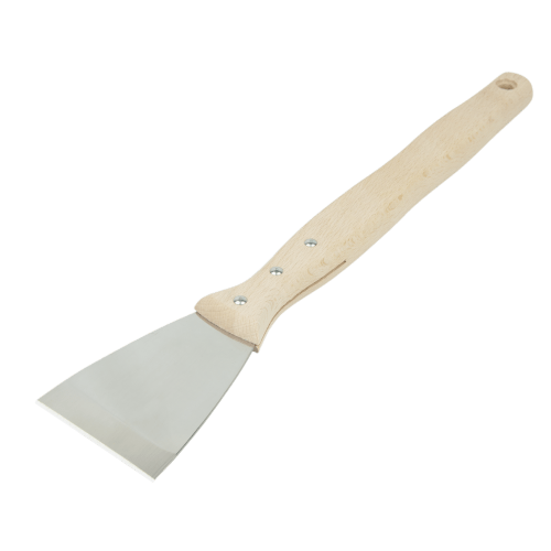 Grattoir droit en acier inoxydable avec manche 33 cm Pentrilo