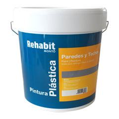 Revestimiento de Fachada Rehabit P20 Negro MONTO | Resistente a la Intemperie, la Lluvia y los Rayos UV