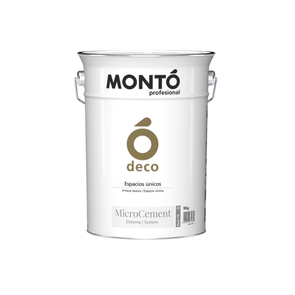 Resina para Microcemento Micro MONTO | Acabado Continuo sin Juntas para Interiorismo