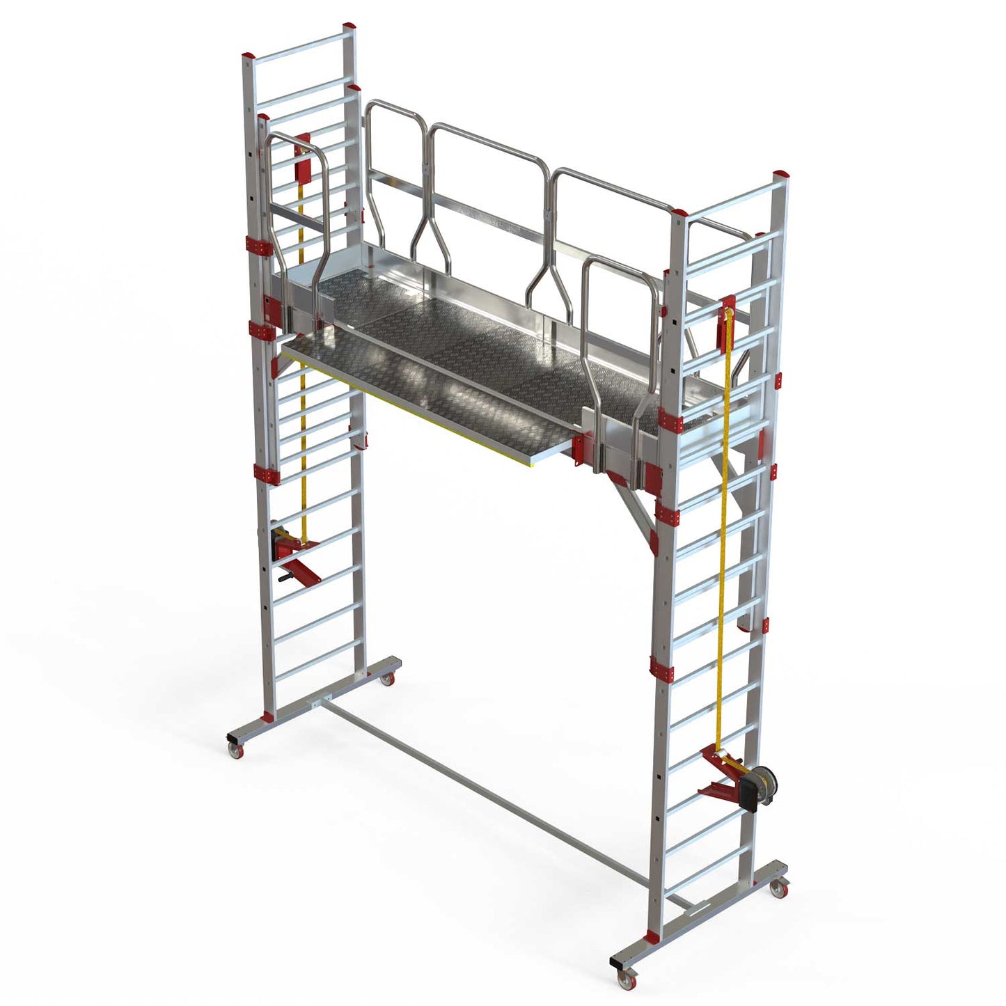 TSA320-SP | Panel lateral ajustable apoyado en el vehículo