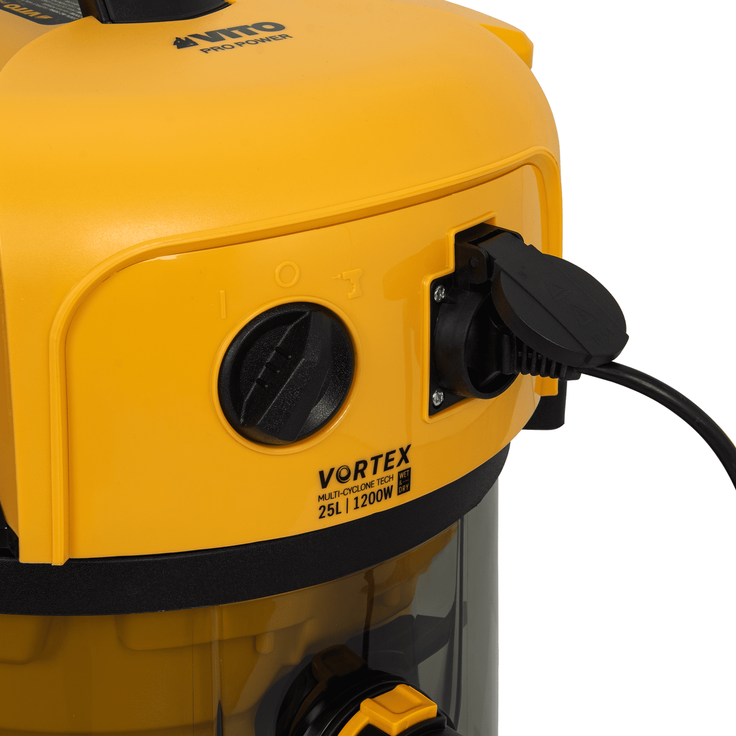 ASPIRADOR PARA YESO 25L - 1200W
