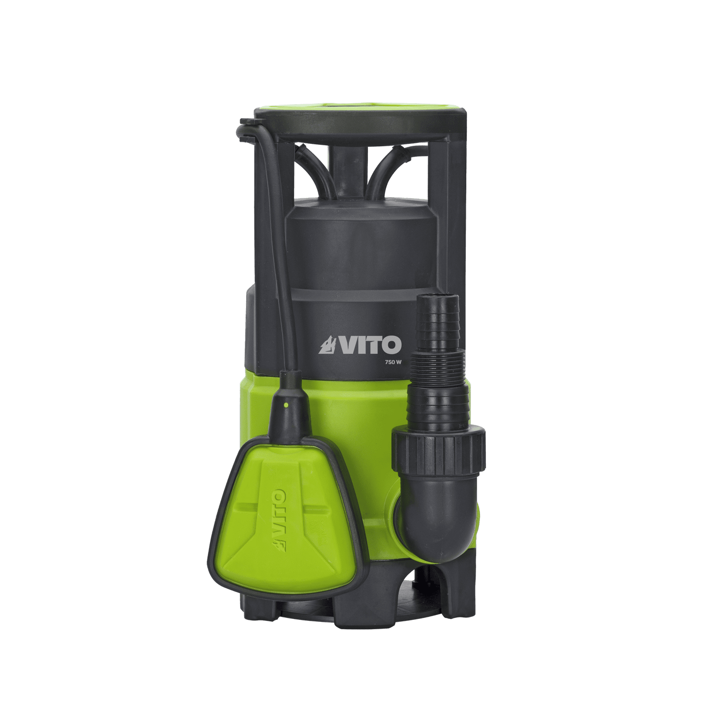 VITO Bomba Sumergible Plástica Para Aguas Sucias 750W