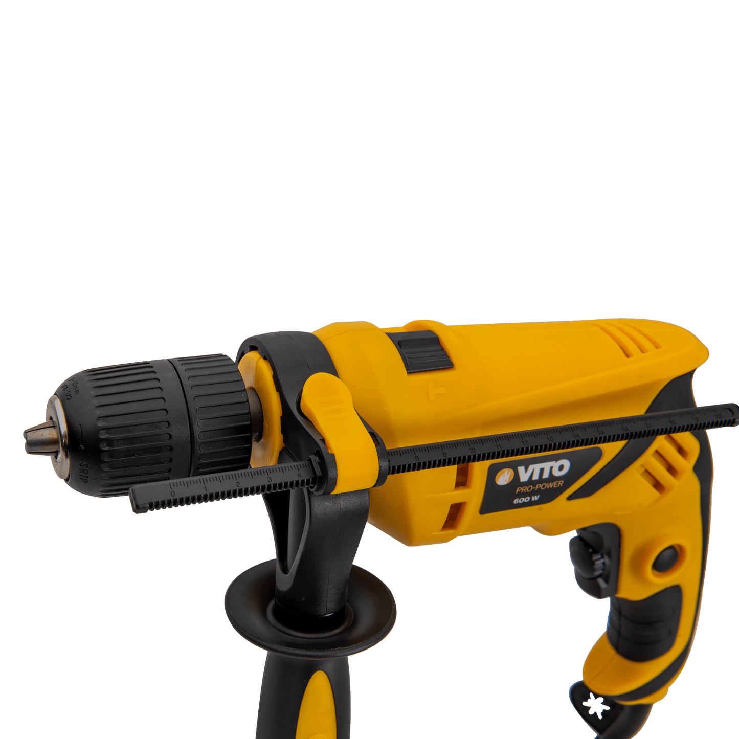 600-W-Bohrhammer mit Hammerfunktion – 13 mm VITO-Bohrfutter