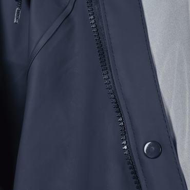 Chubasquero para Lluvia 100% PU Azul VITO