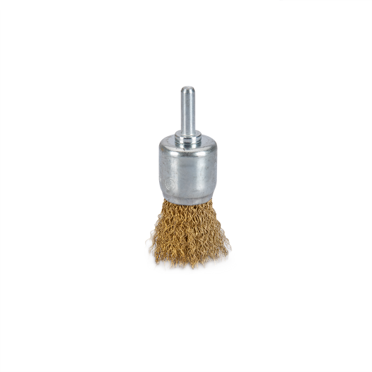 CEPILLO BROCHA ONDULADO PARA TALADRO 25MM