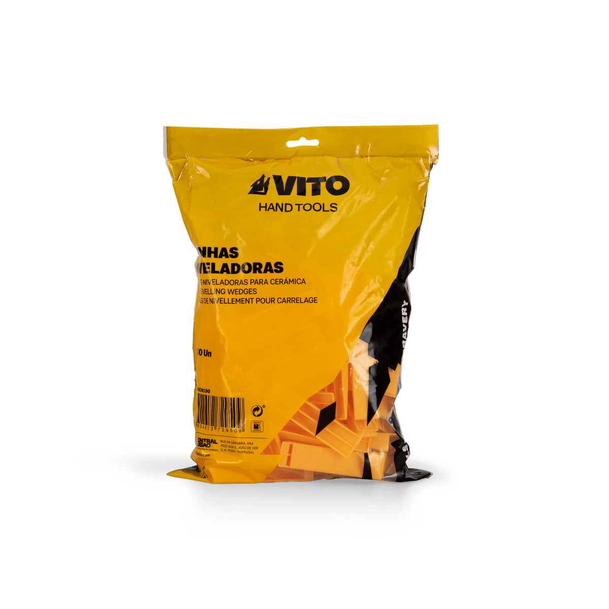 Cuñas Niveladoras para Cerámica 100 Pzs VITO VICN100
