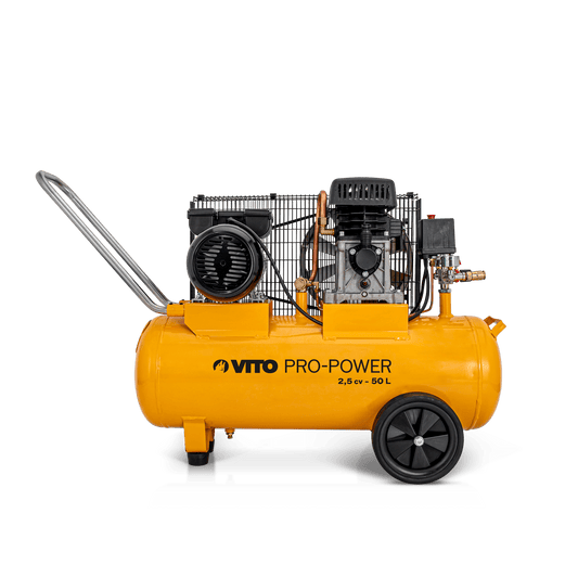 COMPRESOR CON CORREA 50L