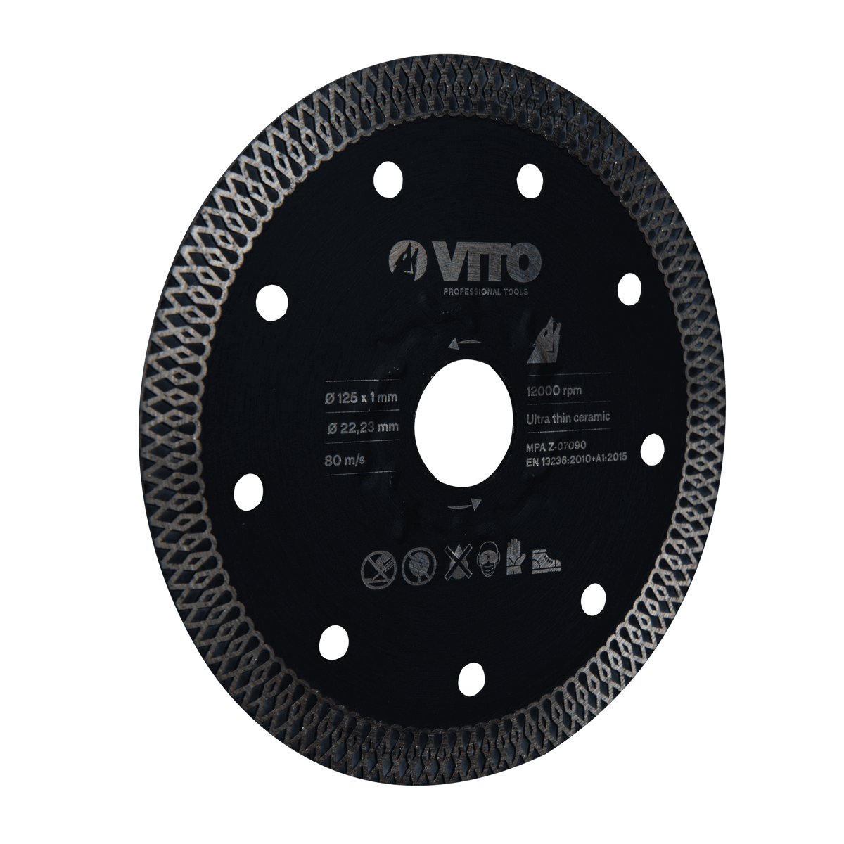 Disco de Diamante para Corte Cerámica Ultra Fino VITO