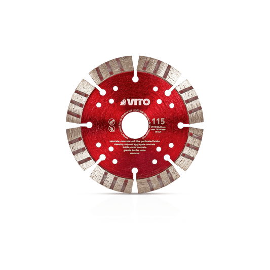 Disco de Diamante Segmentado General de Obra PRO VITO