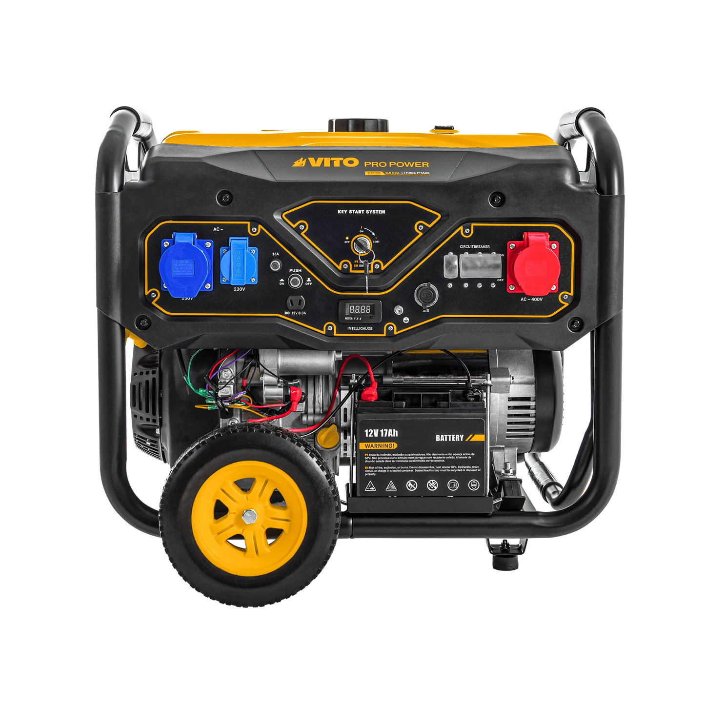 GENERADOR TRIFÁSICO DUAL POWER 6,5KVA