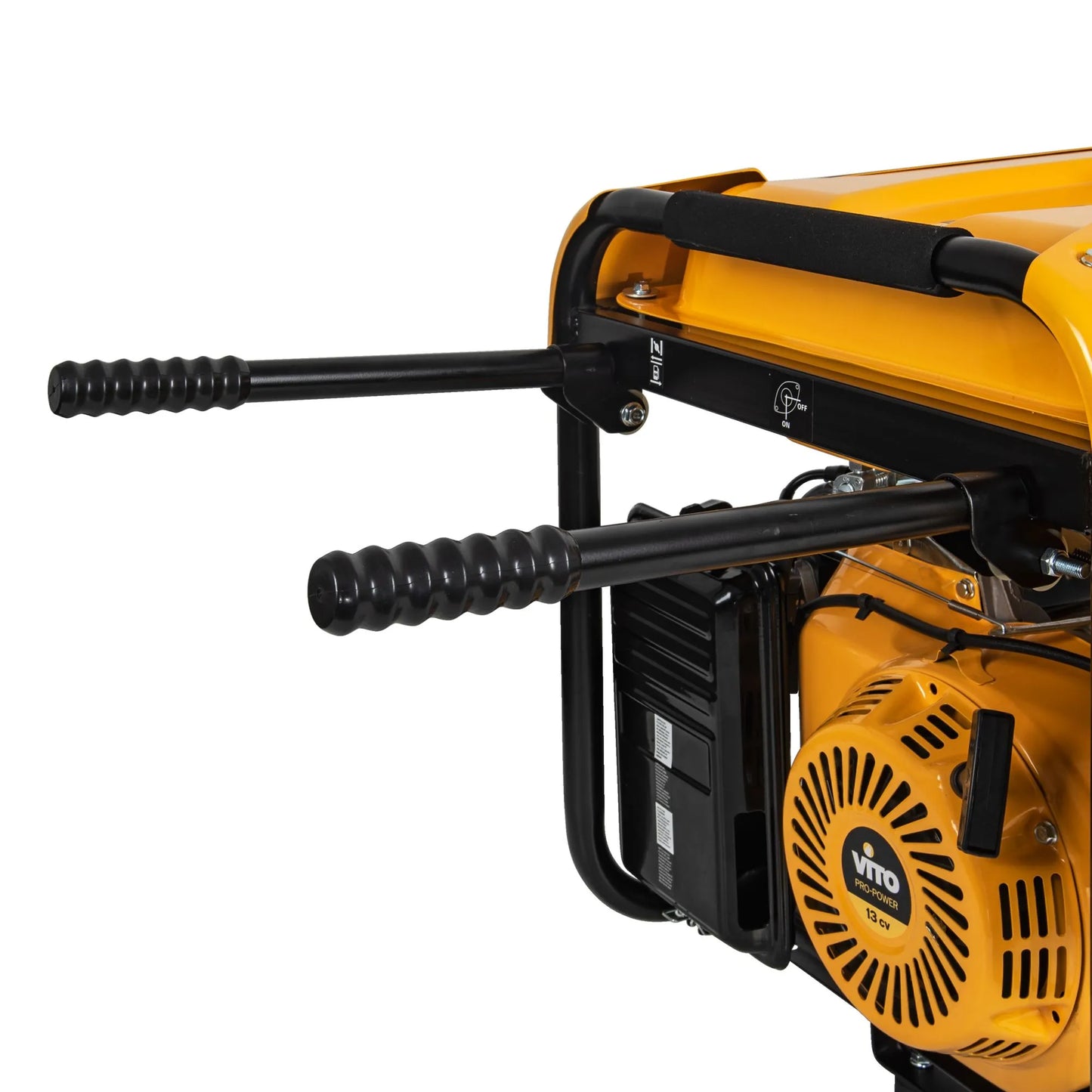 GENERADOR TRIFASICO 8KVA ARRANQUE ELÉCTRICO RUEDAS Y EMPUÑ.