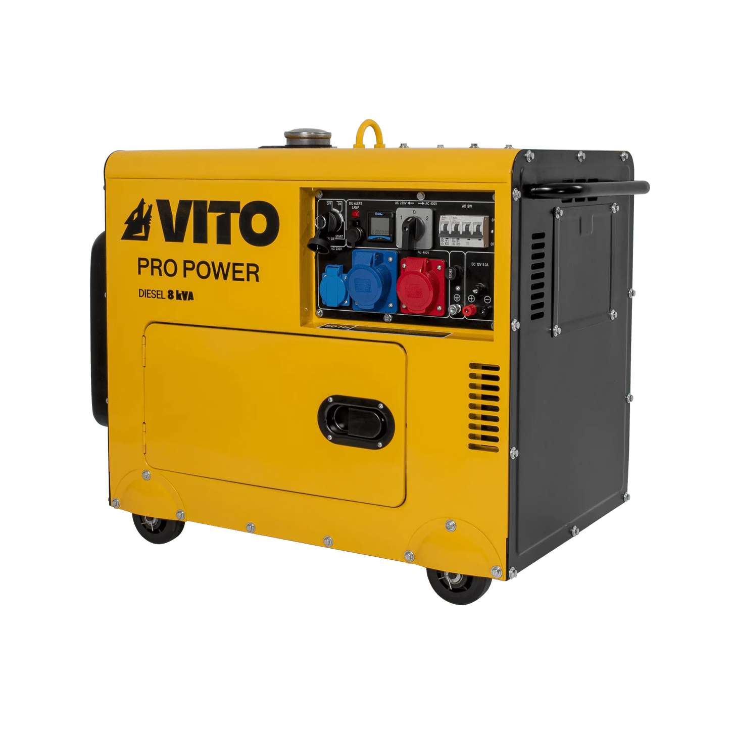 GENERADOR DIESEL TRIFÁSICO SILENCIOSO 8 KVA