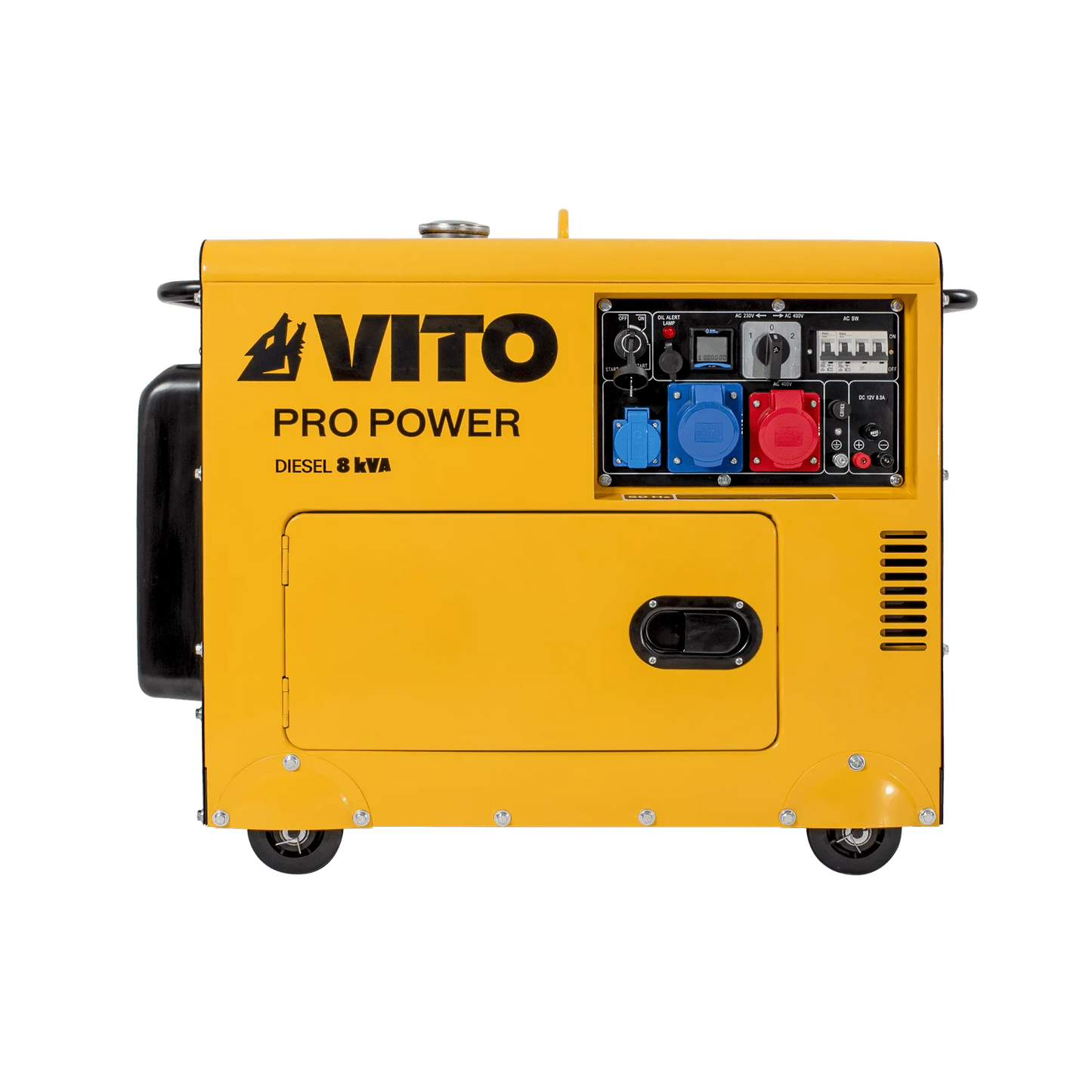 GENERADOR DIESEL TRIFÁSICO SILENCIOSO 8 KVA