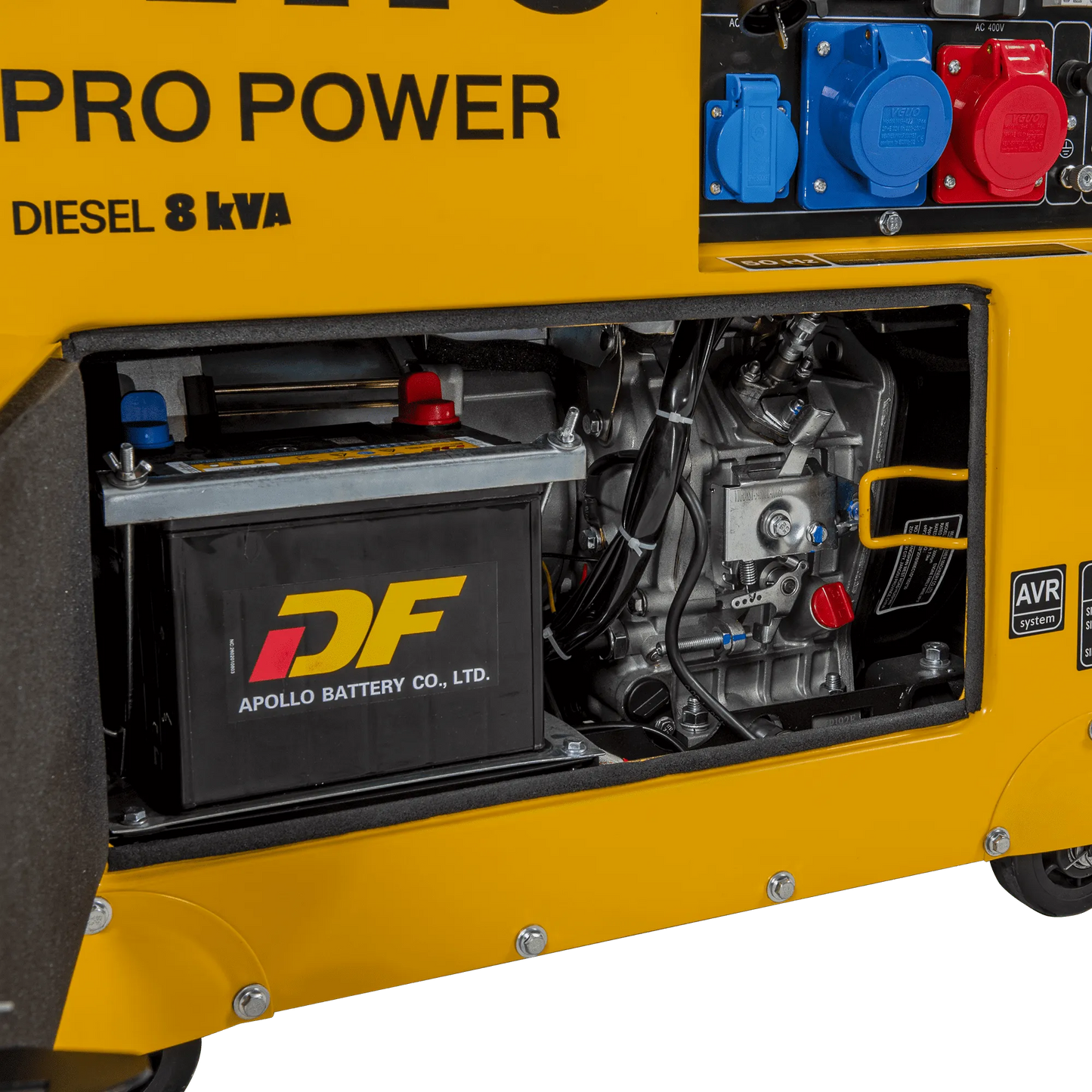 GENERADOR DIESEL TRIFÁSICO SILENCIOSO 8 KVA