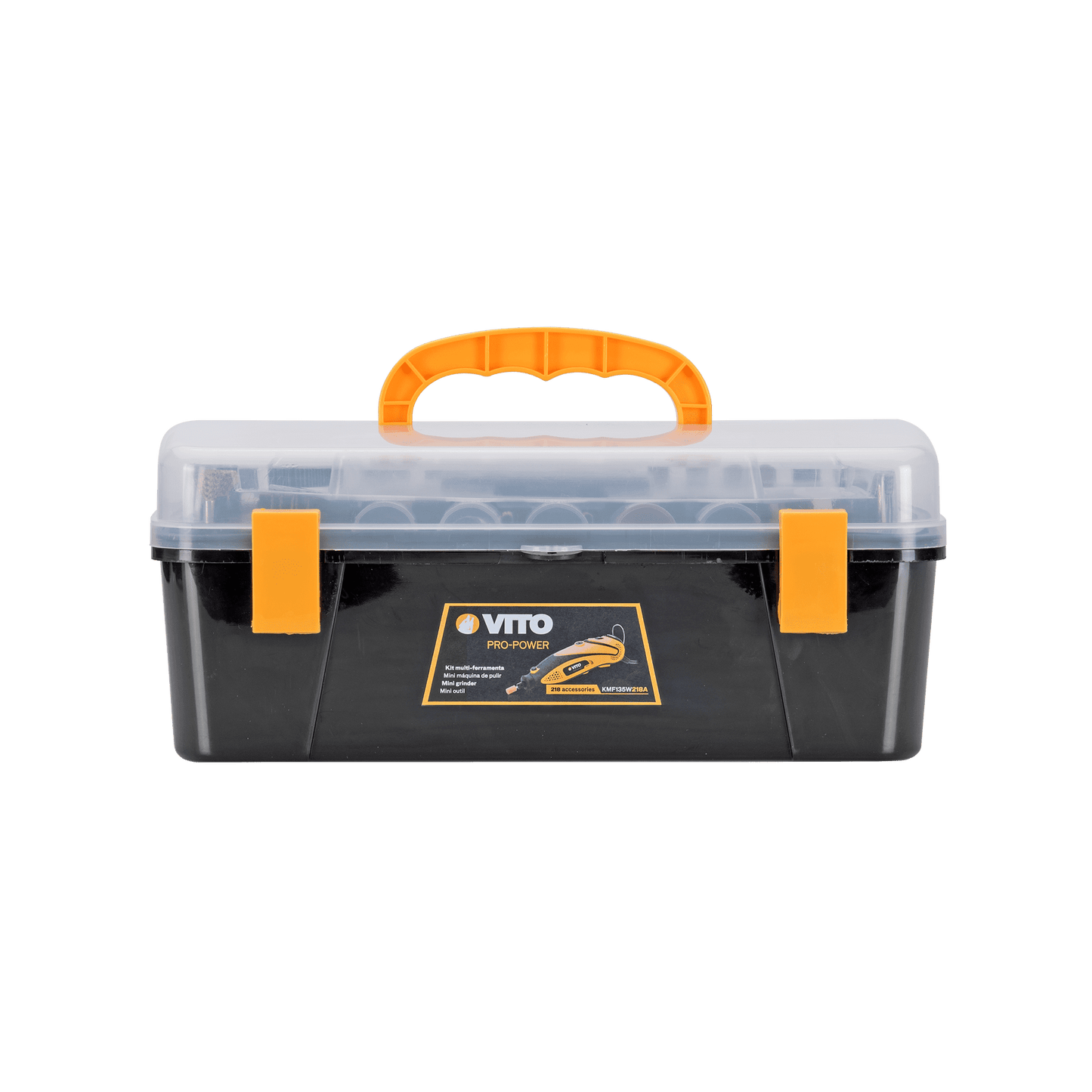 MULTIHERRAMIENTA ROTATIVA 135W CON 218 ACCESORIOS