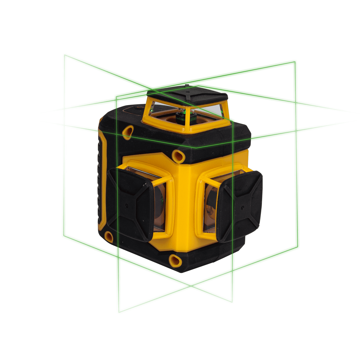 NIVEL LÁSER AUTONIVELANTE DE 3 LÍNEAS DE 360° VERDE