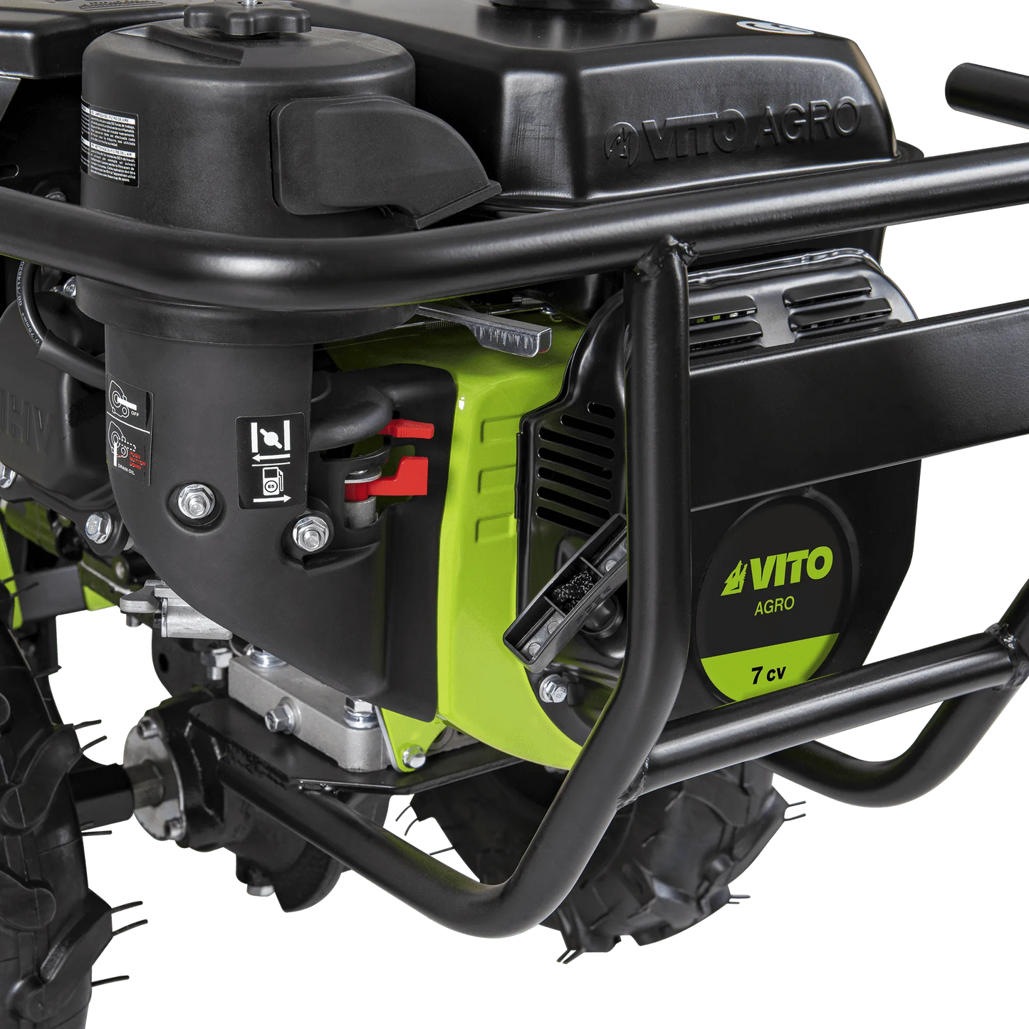 Moto-azada de gasolina de 7 CV 212cc Vito
