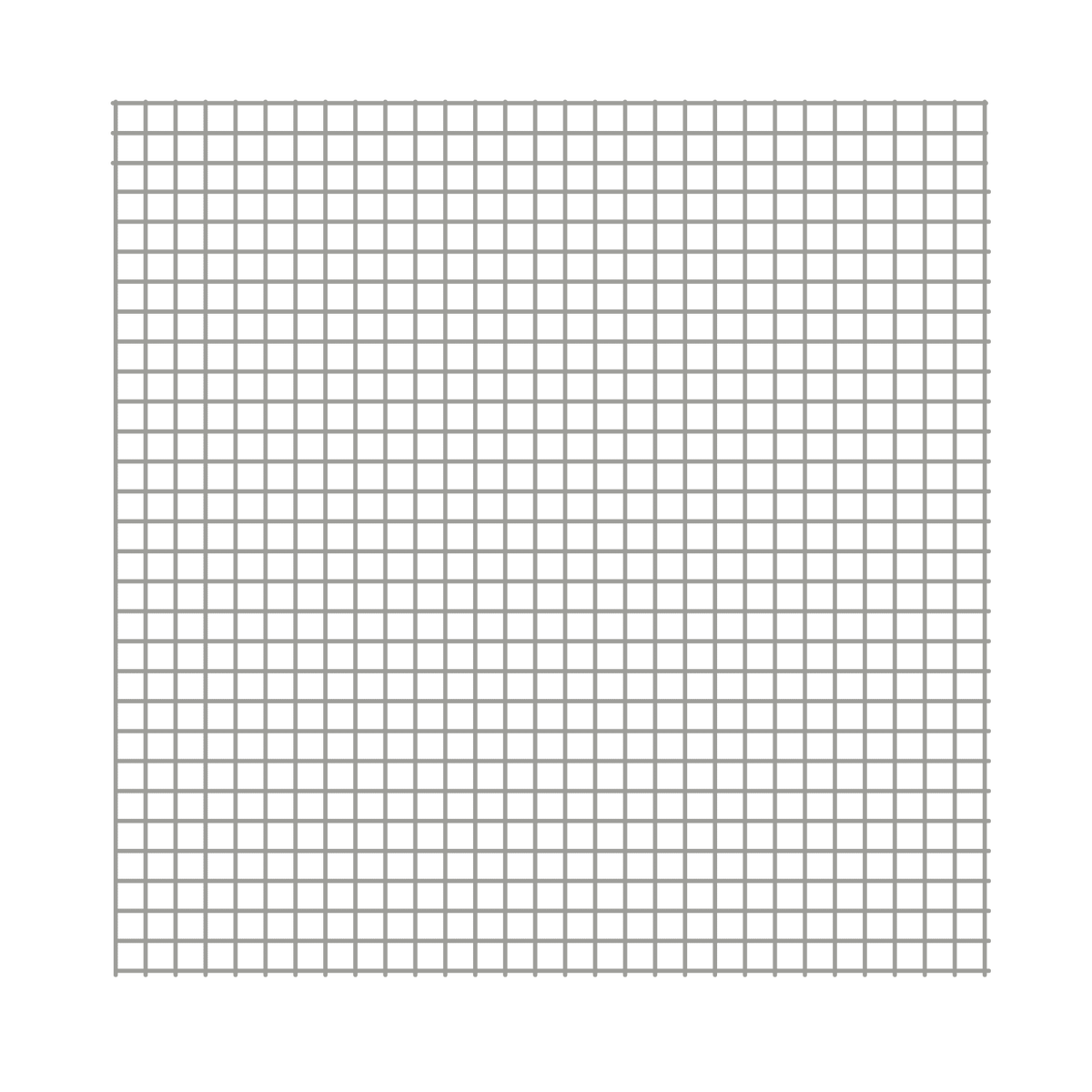 Malla Electrosoldada 13X13MM, Hilo 1.05MM VITO VIRC131315