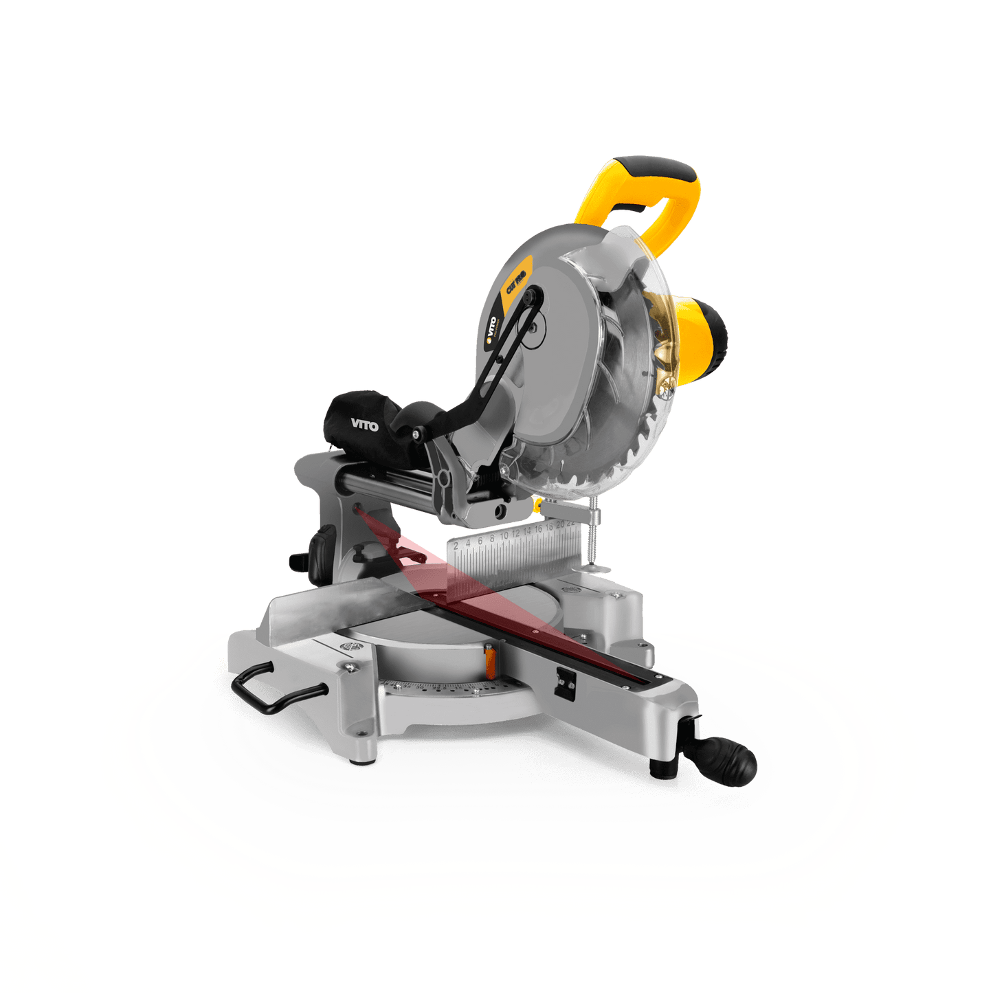 Ingletadora telescópica 2100 W - 255 mm