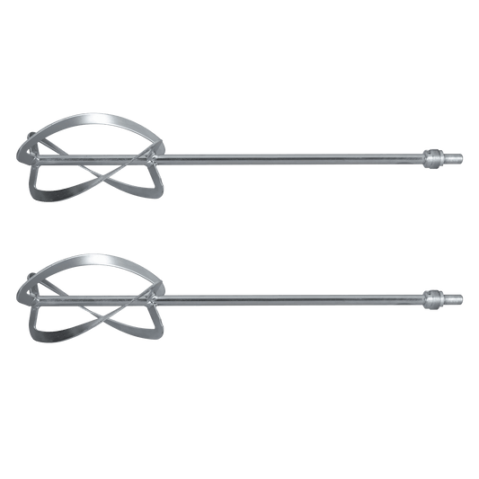 Varillas Dobles para Mezcladora de Mortero - 110MM VITO VIVDM110