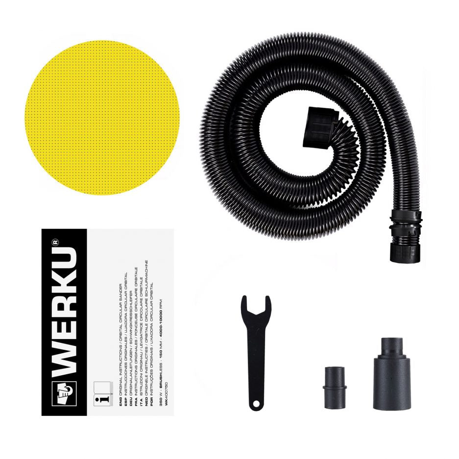Werku Wk400750 Ponceuse circulaire orbitale