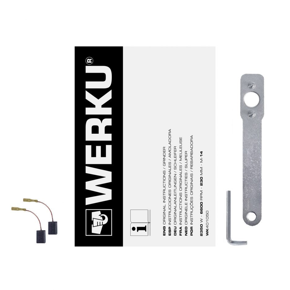 Amoladora 2350W Werku Wk401050