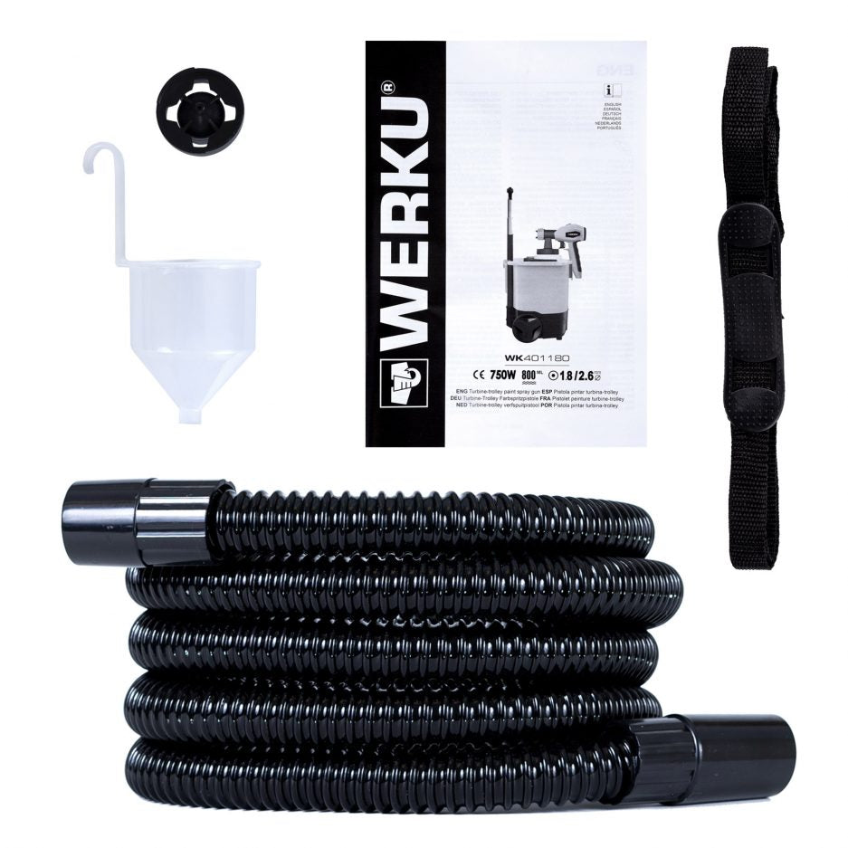 Pistola De Pintar A Succión Con Turbina Werku WK401210