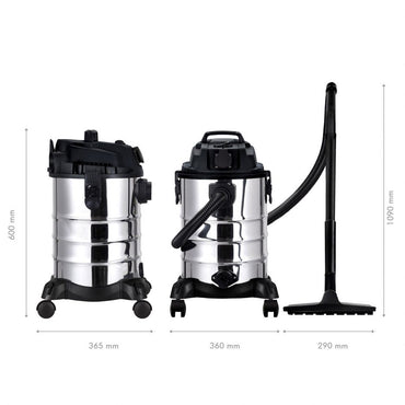 Aspirador Seco-Húmedo 30L WK402010 WK402020 | 1200W HEPA