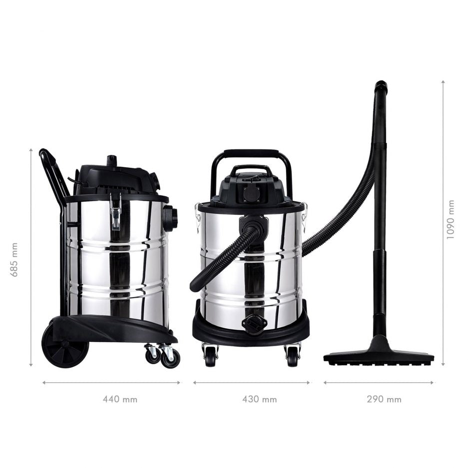 Aspirador Seco-Húmedo 50L Werku WK402030