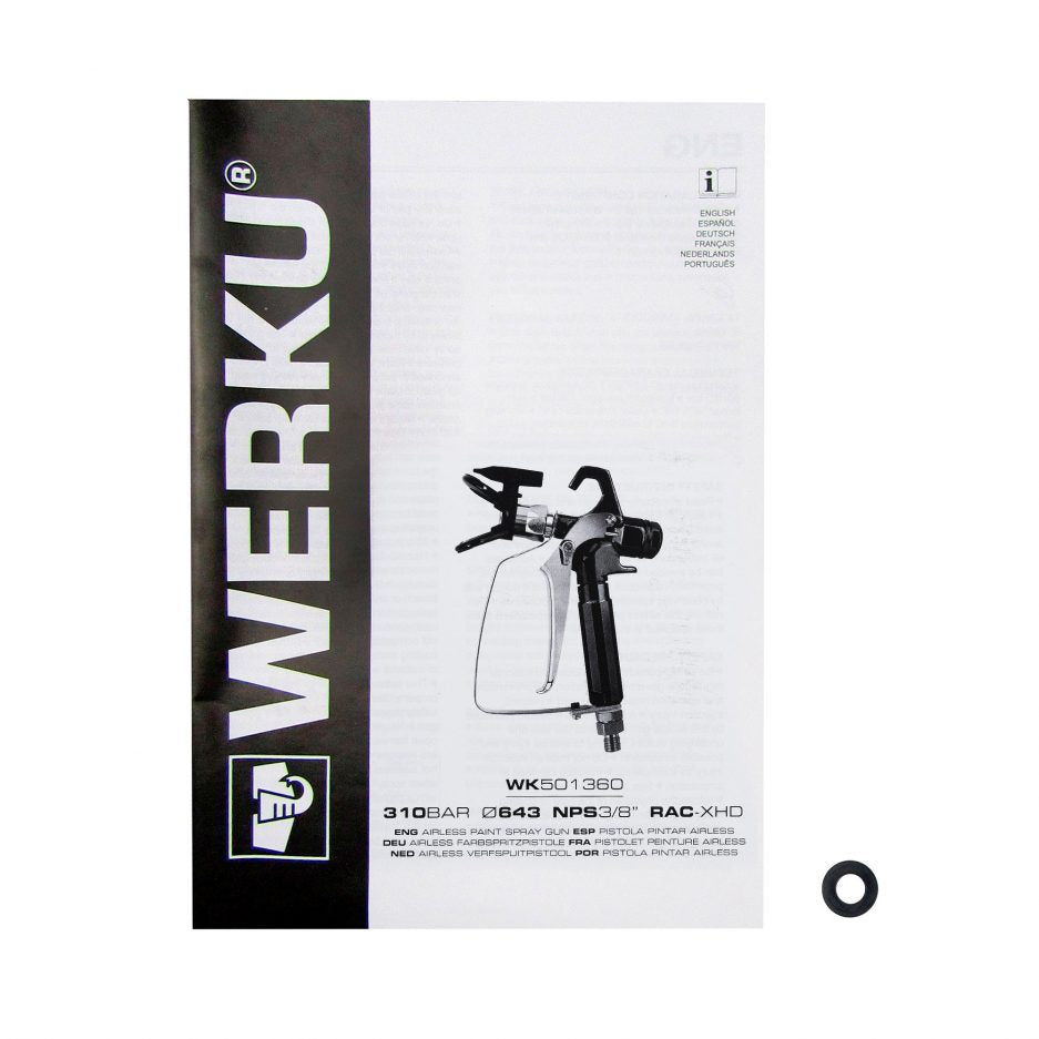 Pistola Pintar Airless 310 BAR Werku WK501360