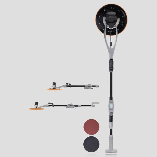 Werku WK403630 Lijadora Pulidora Circular Paredes y Techos Mortero-Yeso 1010W Brushless