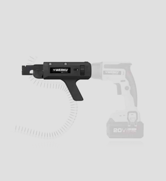 Werku WK403710 Dispensador Atornillador Paneles-Placas Yeso Inalámbrico 25-55mm
