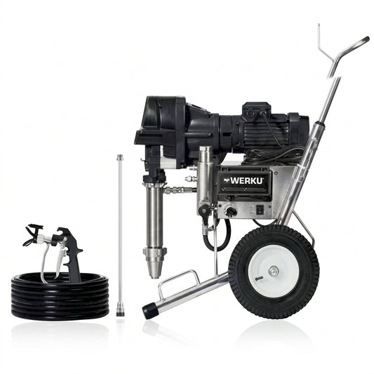 Werku WK501620 Equipo Airless Profesional 3500W 225Bar Boquilla 635