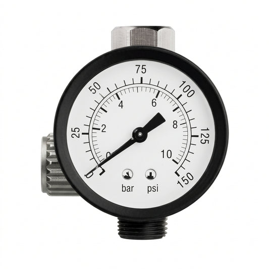 Werku WK501830 Regulador de Aire 0-10 Bar BSP 1/4" Manómetro
