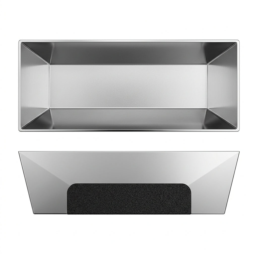 Werku WK602350 Gavetilla Yeso Acero Inoxidable 360 mm