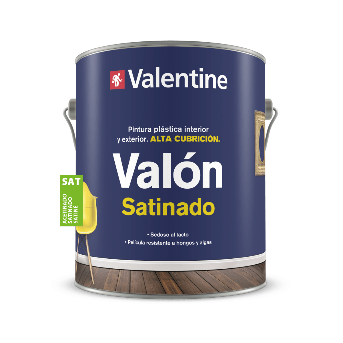 Valentine Wallonie Satin 15L Blanc