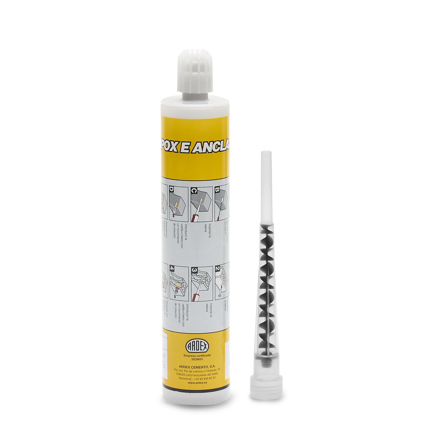ARDEX ADIPOX E ANCLAJES