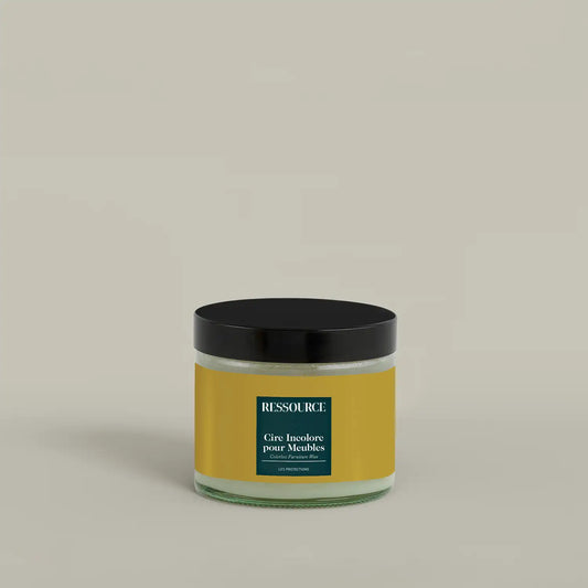 Cera incolora para muebles Ressource