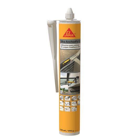 Sika AnchorFix-2+ resina epoxi-acrilato para anclajes químicos en cartucho